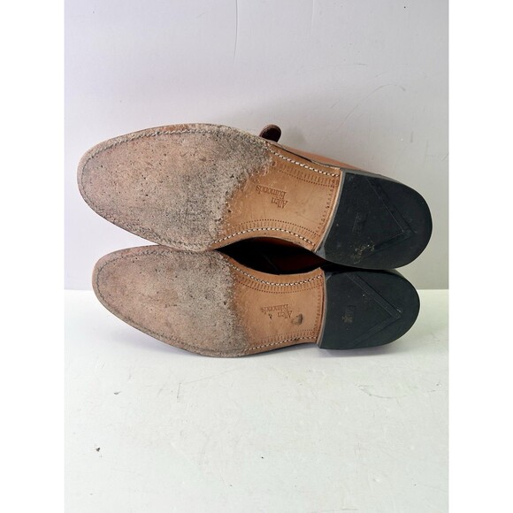 Allen Edmonds Garner Monk Strap Plain Toe Dress Shoe Size 8.5 D Brown main image 7